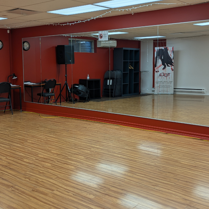 Studio de danse à louer à Boucherville, sur la rive sud de Montréal - Toca Danse